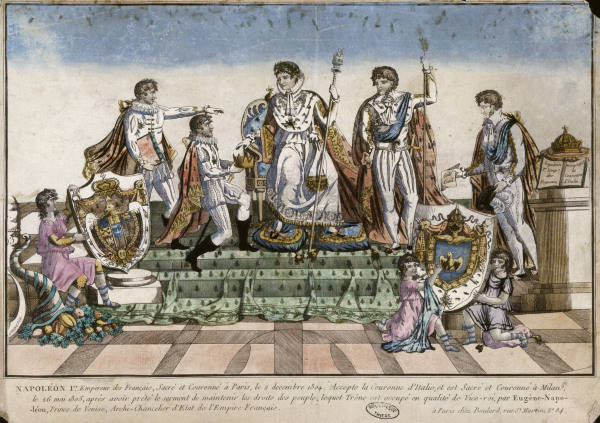 Napoleon/Sacre roi d''Italie 26 mai 1805 a 