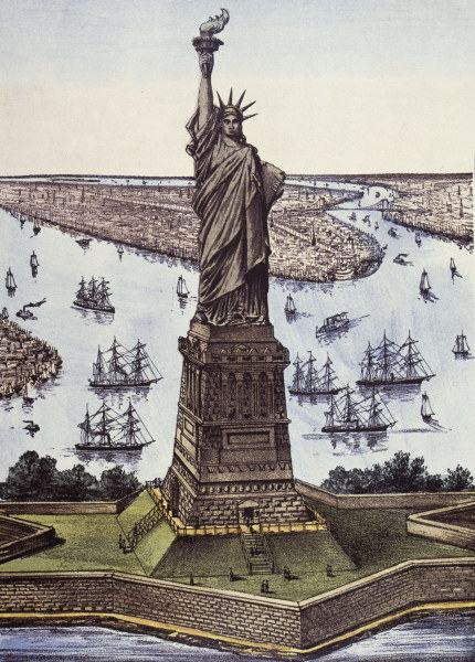New York , Statue of Liberty a 