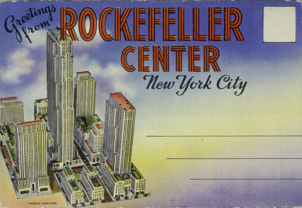 New York , Rockefeller Center a 