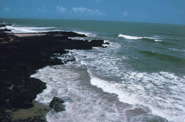North Goa with rocky coast-line Chhapora (photo)  a 