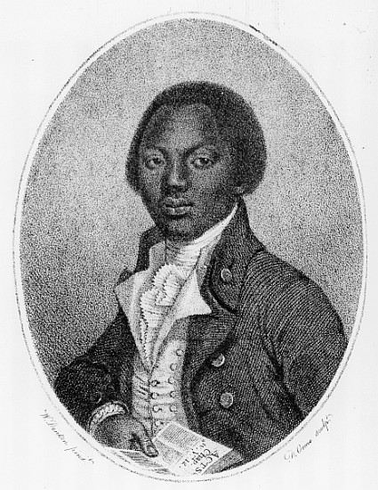 Olaudah Equiano alias Gustavus Vassa, a slave a 