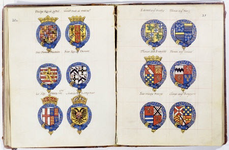 Order Of The Garter With The Arms Of The Knights Of The Garter From Its Foundation Until 1603 a 