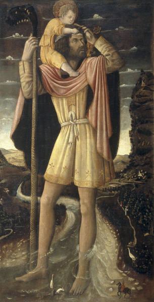 St.Christopher / Paduan Paint./ C15th a 