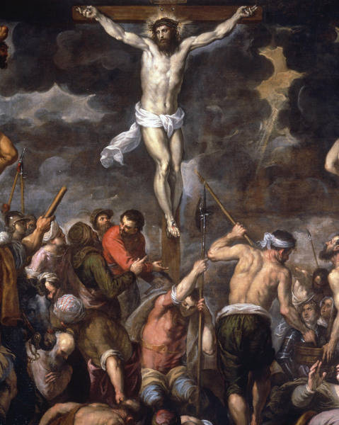 Palma Giovane / Crucifixion / Paint. a 