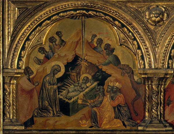 Paolo Veneziano / Adoration of the Kings a 