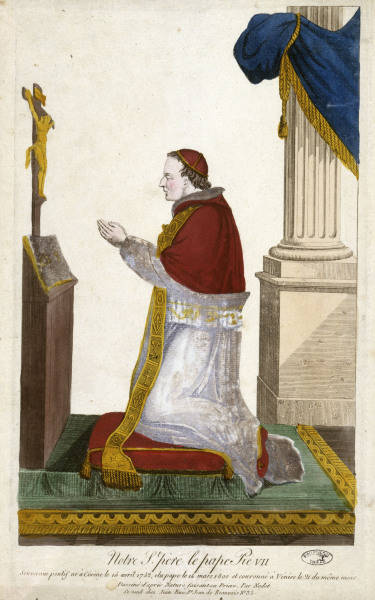 Pape Pie VII / Grav. d''ap. Nodet a 