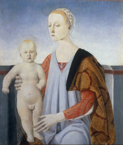 Piero della Francesca /Madonna Villamar. a 