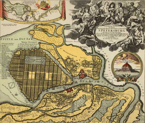 Plan of St. Petersburg a 