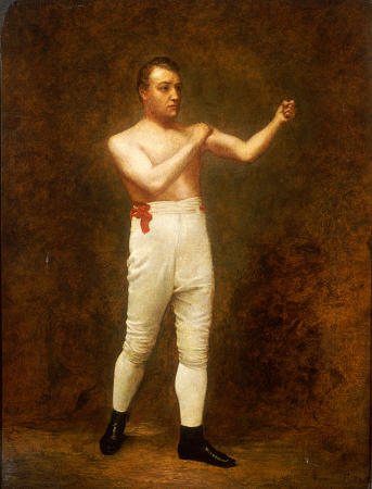 Portrait Of A Boxer, Said To Be Tom Sayers a 