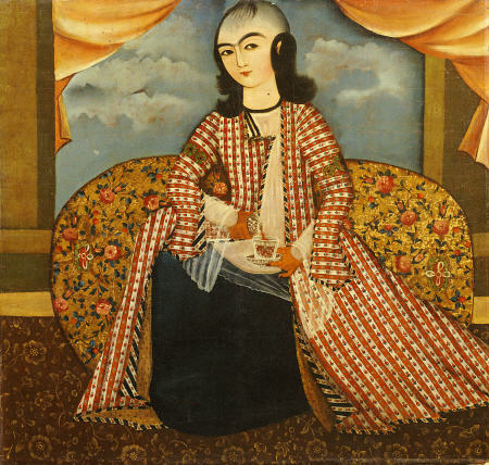 Portrait Of A Young Man Dressed As A Woman a 
