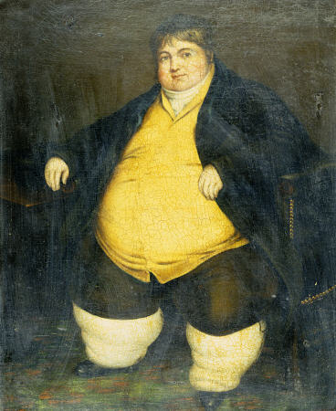 Portrait Of Daniel Lambert (1770-1809) a 