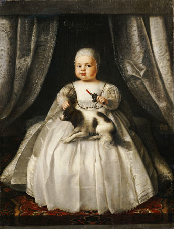 Portrait Of King Charles II As A Child a 