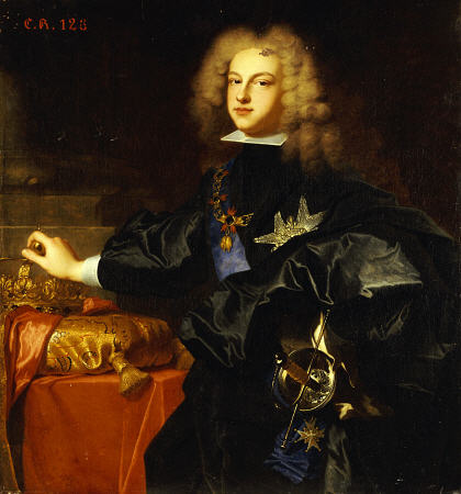 Portrait Of King Philip V Of Spain (1683-1746) a 