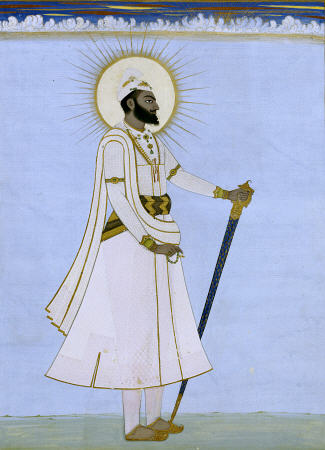 Portrait Of Maharaja Karem Singh Of Patiala a 