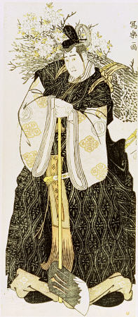 Portrait Of The Actor Sawayuna Sojuro III In The Role Of Otamo No Kuronushi Sharaku Fl a 