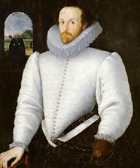 Portrait Of A Gentleman Traditionally Identified As Sir Walter Raleigh