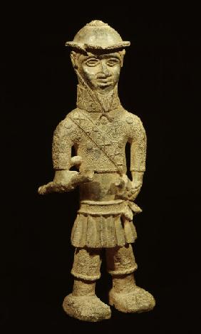 Portugiesischer Soldat, Benin / Messsing