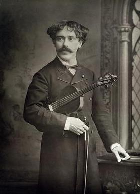 Pablo de Sarasate y Navascues (1844-1908), Spanish violinist and composer, portrait photograph by St