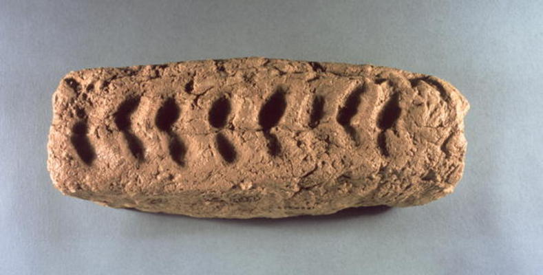 Prehistoric fragment from Jericho (mud brick) a 