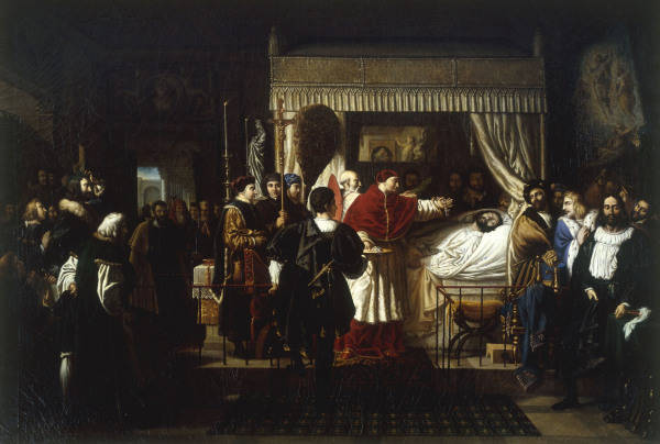 Raphael''s Death /Paint.by Bergeret/ 1806 a 