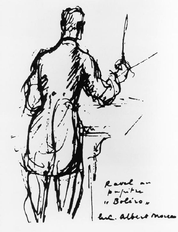 Ravel conducting the Bolero a 