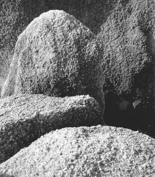 Rocks at Idar (b/w photo)  a 