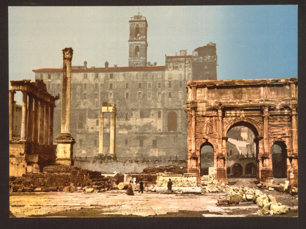 Italy, Rome, Forum Romanum a 