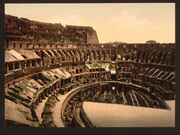 Italy, Rome, Colosseum a 