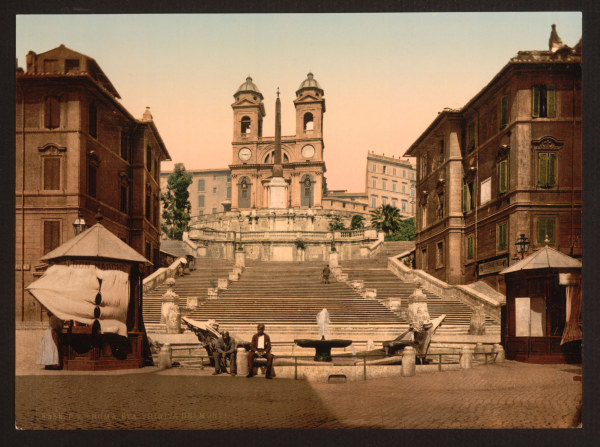 Italy, Rome, Spanish Steps a 