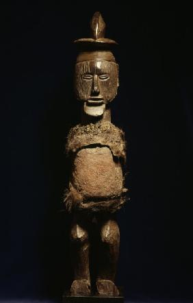 Reliquiarfigur, Teke, Kongo / Holz
