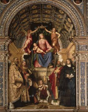Mary & Child & Saints / Romanino / 1513