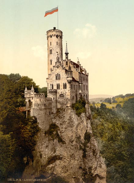 Lichtenstein Castle nr.Honau a 