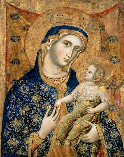 Mary and Child / S.Veneziano / C14th a 