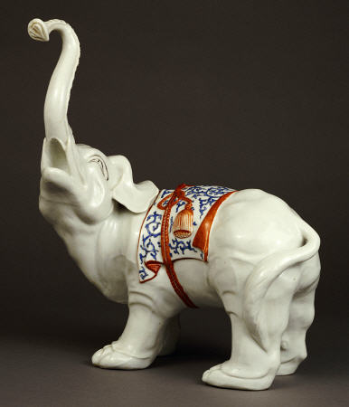 Samson Model Of An Elephant,  19th Century a 