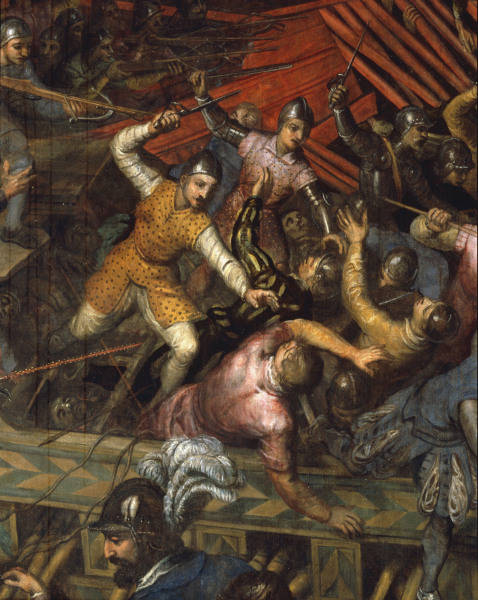 Battle of Punta Salvore / Tintoretto a 