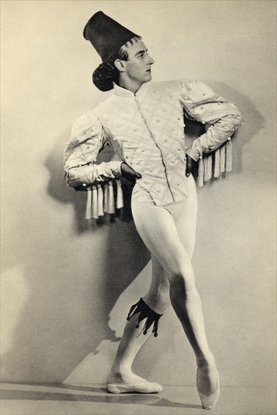 Sir Anton Dolin, from ''Footnotes to the Ballet'', published 1938 (b/w photo)  a 