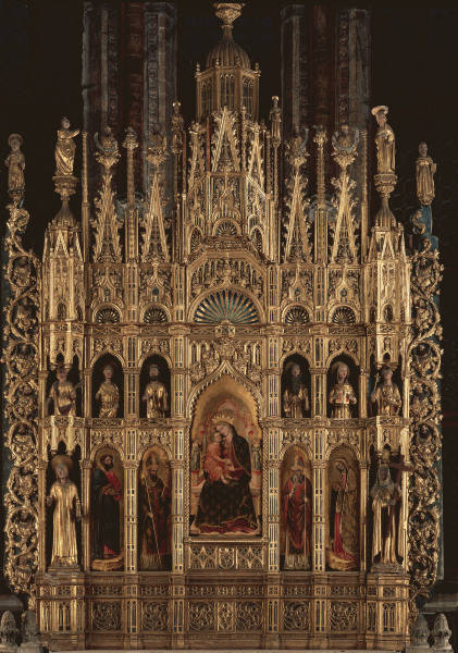 Mary, Child & Saints / S.Veneziano a 