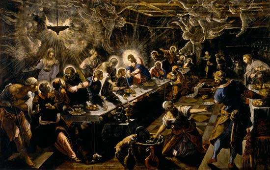Tintoretto/The Last Supper (S. Giorgio) a 