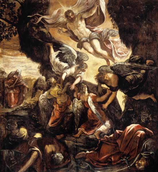 Le Tintoret, La Resurrection du Christ a 