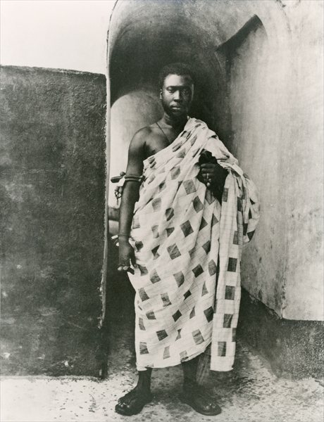 The Ashanti king; Prempeh, early twentieth century (b/w photo)  a 