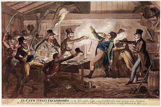The Cato Street Conspirators, pub. G. Humphrey, 9th March 1820 a 