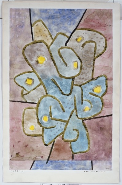 The Lemon Tree, 1939 (w/c on joined paper mounted on paper)  a 