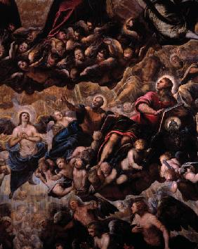 Tintoretto / Paradise, Detail / 1588/92