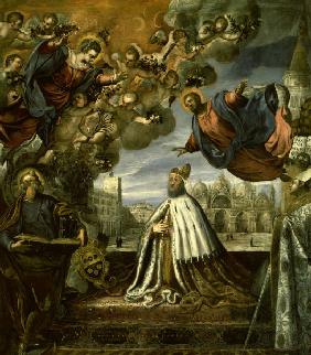 Tintoretto / Pietro Loredan thanking ...