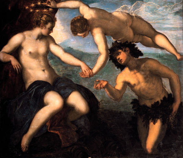 Tintoretto / Bacchus and Ariadne / 1576 a 
