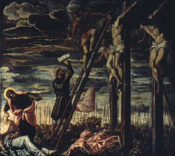 Crucifixion / Tintoretto / 1568 a 