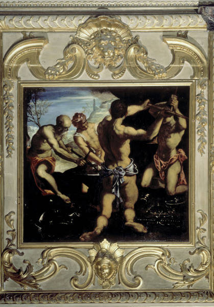 Tintoretto / Forge of Vulcan / 1576 a 