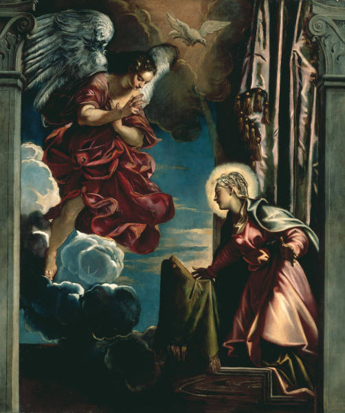 Tintoretto / Annunciation a 