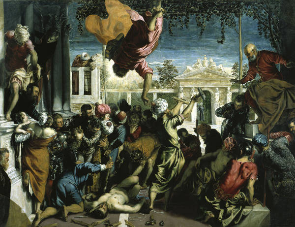 Tintoretto, real name Jacopo Robusti 1518-1594. - ''The Miracle of Saint Mark'' (Mark frees a slave) a 
