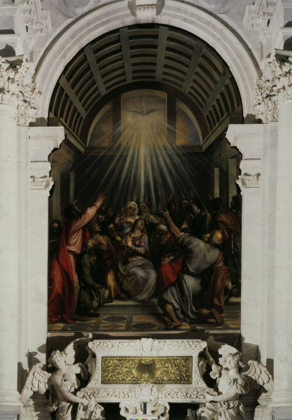 Titian / Effusion of the Holy Spirit a 